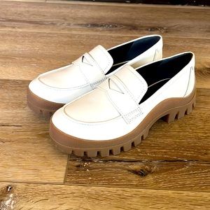 DKNY lug sole loafer